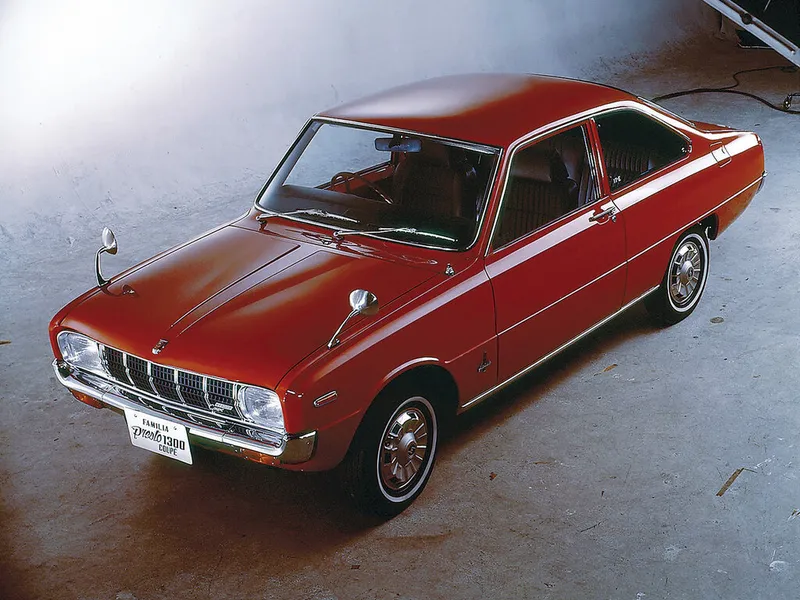 Mazda Familia рестайлинг 1970, купе, 2 поколение (04.1970 - 01.1972)