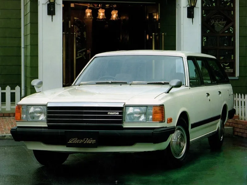 Mazda Luce рестайлинг 1979, универсал, 3 поколение, LA4 (10.1979 - 03.1988)