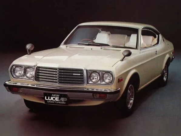 Mazda Luce рестайлинг 1975, купе, 2 поколение, LA2, LA3 (10.1975 - 09.1978)