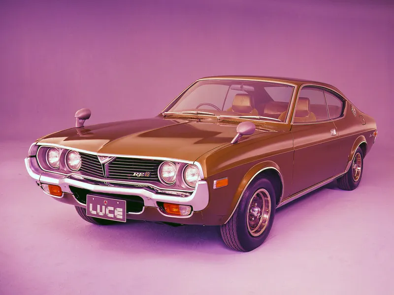 Mazda Luce 1972, купе, 2 поколение, LA2, LA3 (11.1972 - 09.1975)
