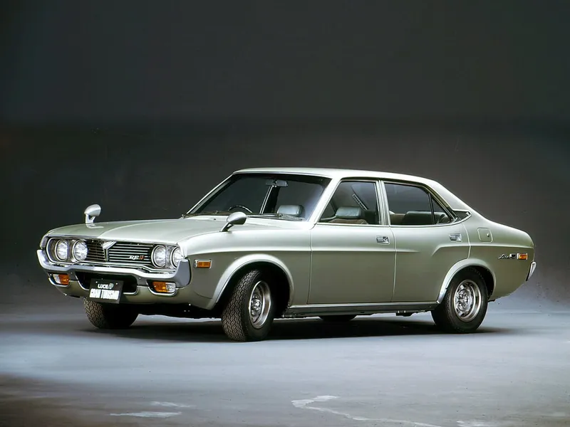 Mazda Luce 1972, седан, 2 поколение, LA2, LA3 (11.1972 - 09.1975)