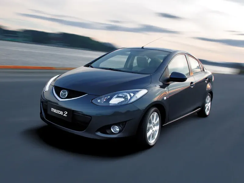 Mazda Mazda2 2008, седан, 2 поколение, DE (01.2008 - 11.2010)