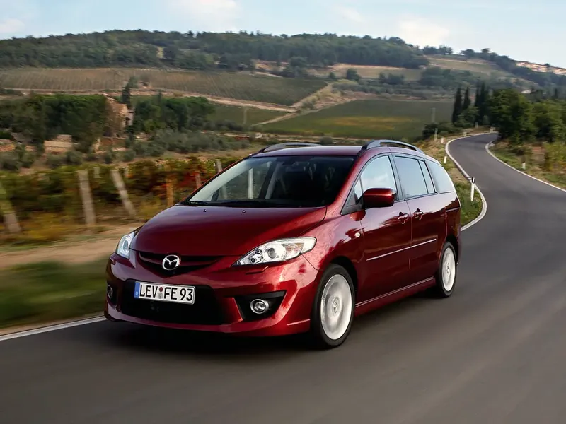 Mazda Mazda5 рестайлинг 2007, минивэн, 2 поколение, CR (09.2007 - 10.2010)