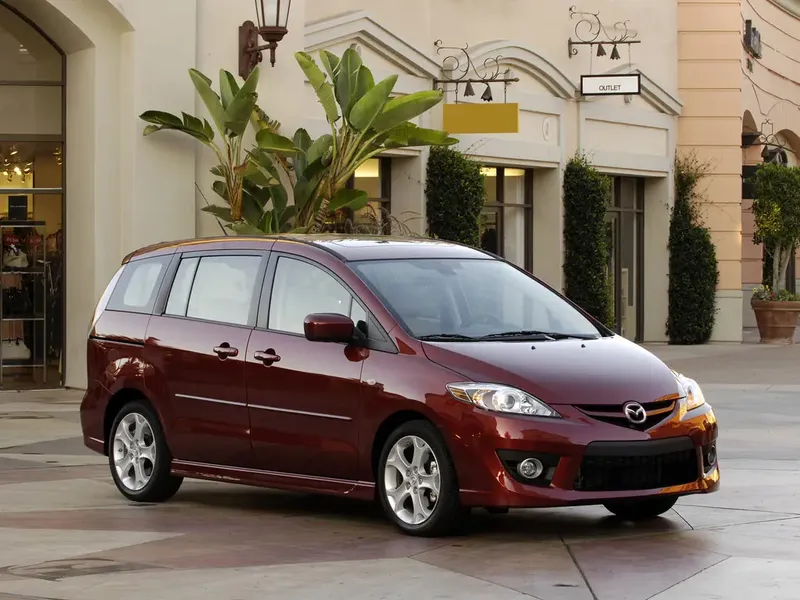 Mazda Mazda5 рестайлинг 2008, минивэн, 2 поколение, CR (05.2008 - 10.2010)