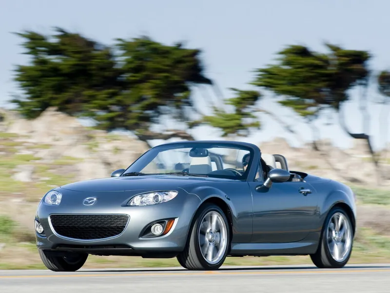 Mazda Miata рестайлинг 2009, открытый кузов, 3 поколение, NC (03.2009 - 11.2012)
