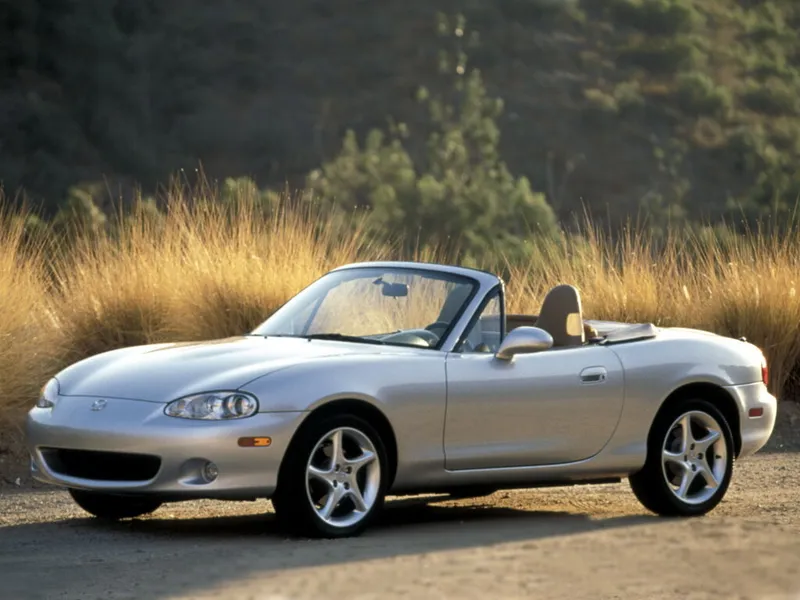 Mazda Miata рестайлинг 2000, открытый кузов, 2 поколение, NB (07.2000 - 08.2005)