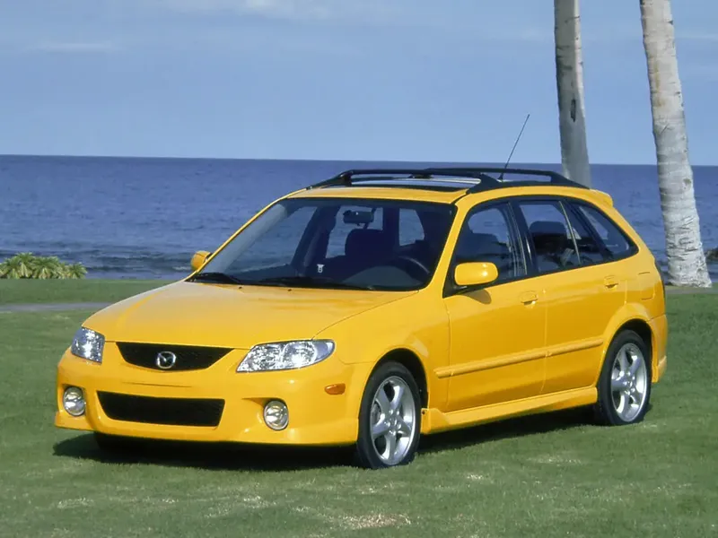 Mazda Protege рестайлинг 2000, универсал, 3 поколение, BJ (03.2000 - 09.2003)