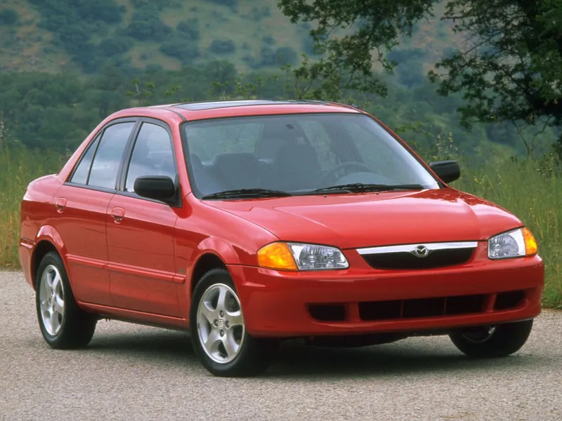 Mazda Protege 1998, седан, 3 поколение, BJ (06.1998 - 03.2000)
