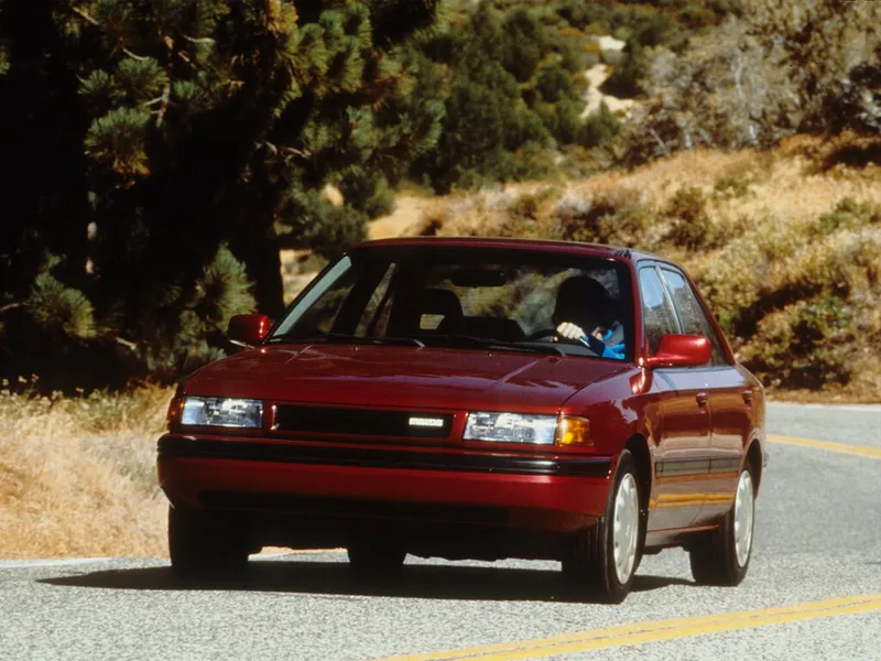 Mazda Protege 1989, седан, 1 поколение, BG (06.1989 - 07.1994)