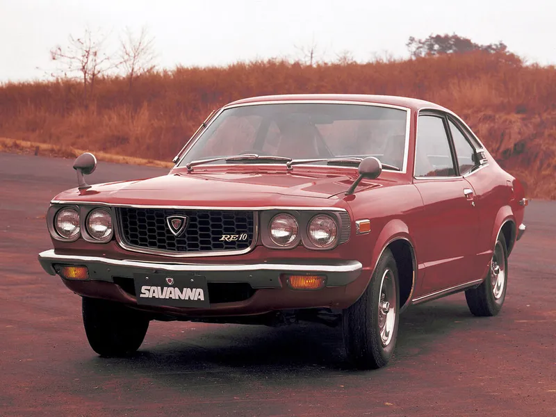 Mazda Savanna рестайлинг 1973, купе, 1 поколение (06.1973 - 02.1978)
