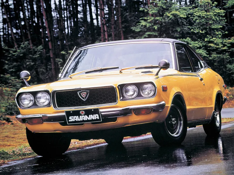 Mazda Savanna 1971, купе, 1 поколение (09.1971 - 05.1973)