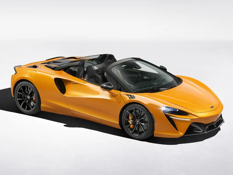 McLaren Artura 2024, открытый кузов, 1 поколение (02.2024 - н.в.)