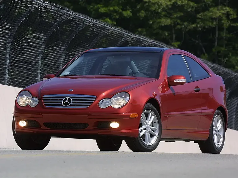 Mercedes-Benz C-Class 2000, хэтчбек 3 дв., 2 поколение, CL203 (10.2000 - 04.2004)