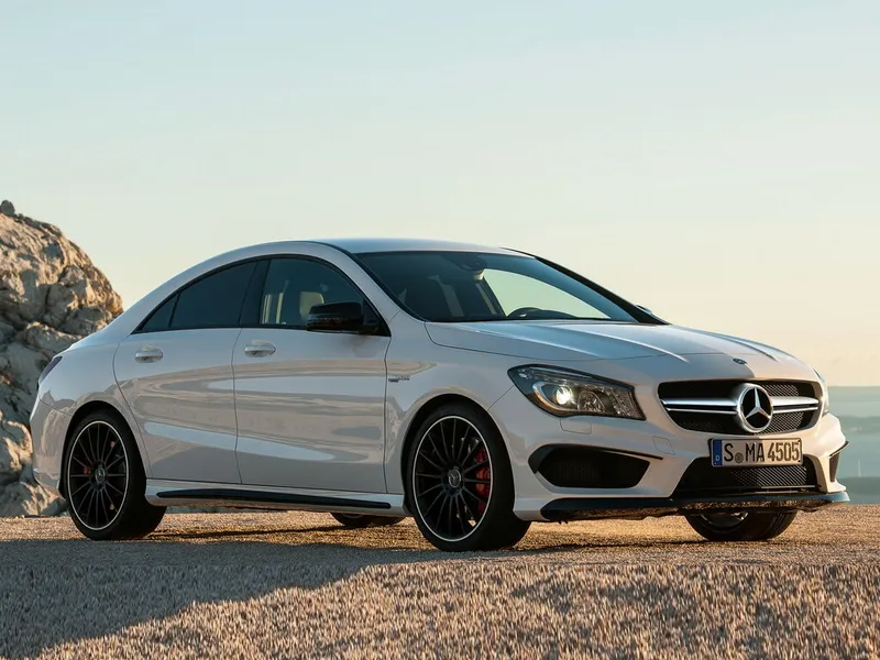 Mercedes-Benz CLA-Class 2013, купе, 1 поколение, C117 (01.2013 - 06.2016)