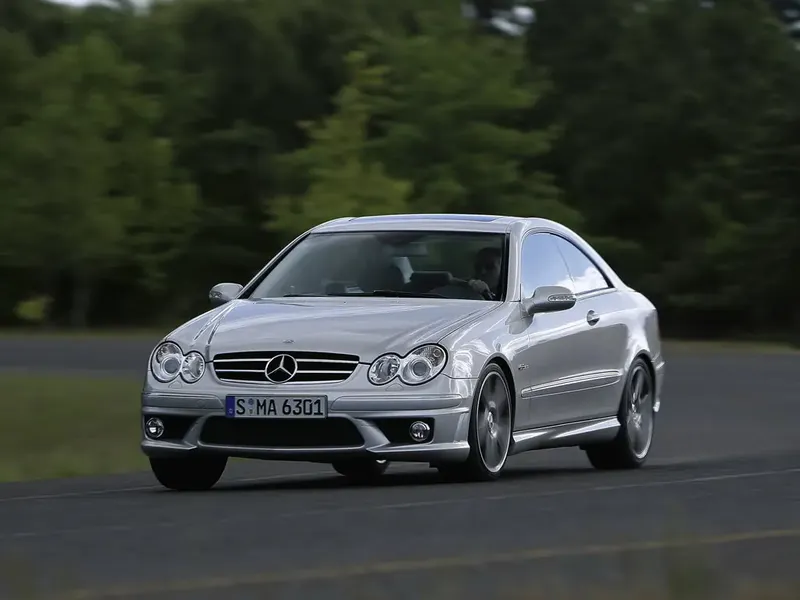 Mercedes-Benz CLK-Class рестайлинг 2005, купе, 2 поколение, C209 (05.2005 - 02.2009)