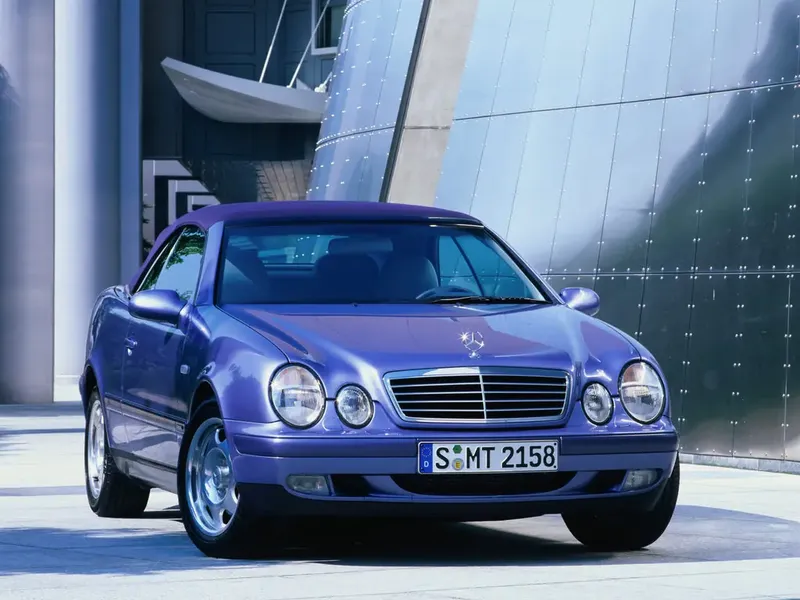 Mercedes-Benz CLK-Class 1998, открытый кузов, 1 поколение, A208 (06.1998 - 02.2003)