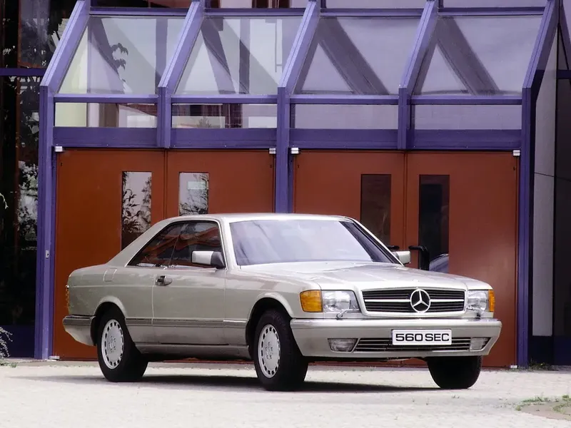 Mercedes-Benz S-Class рестайлинг 1985, купе, 2 поколение, C126 (05.1985 - 04.1991)