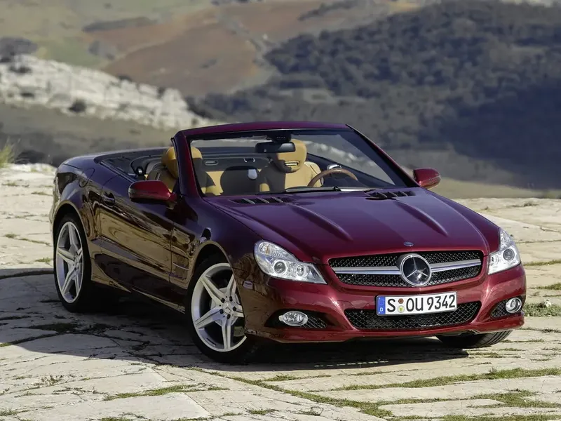 Mercedes-Benz SL-Class 2-й рестайлинг 2008, открытый кузов, 5 поколение, R230 (03.2008 - 12.2011)