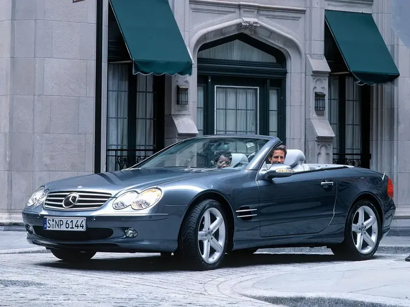 Mercedes-Benz SL-Class 2001, открытый кузов, 5 поколение, R230 (07.2001 - 02.2006)