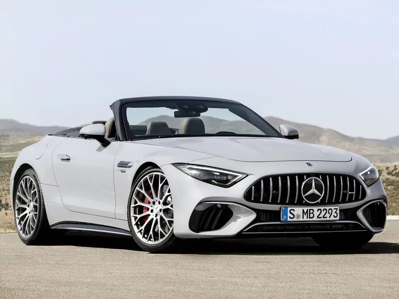 Mercedes-Benz SL-Class 2021, открытый кузов, 7 поколение, R232 (10.2021 - н.в.)