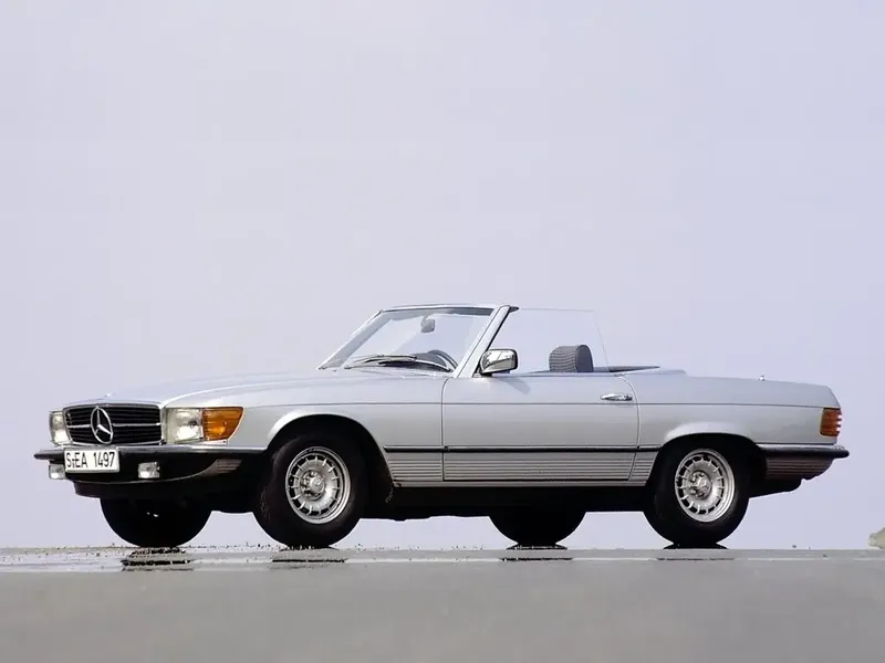 Mercedes-Benz SL-Class 1971, открытый кузов, 3 поколение, R107 (03.1971 - 08.1985)