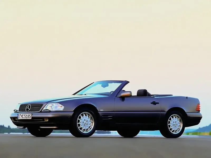 Mercedes-Benz SL-Class рестайлинг 1995, открытый кузов, 4 поколение, R129 (09.1995 - 03.1998)