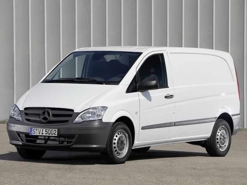 Mercedes-Benz Vito рестайлинг 2010, цельнометаллический фургон, 2 поколение, W639 (03.2010 - 10.2014)