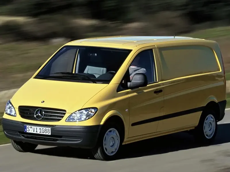Mercedes-Benz Vito 2003, цельнометаллический фургон, 2 поколение, W639 (08.2003 - 02.2010)
