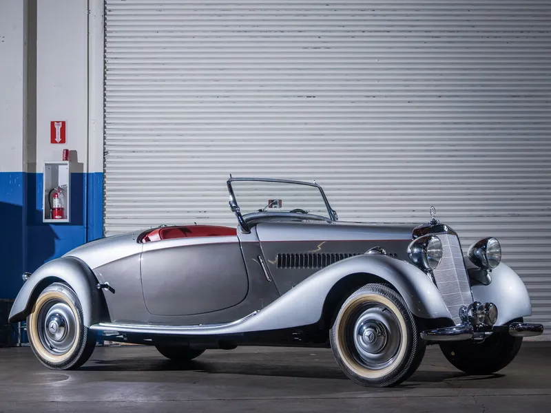 Mercedes-Benz W136 1936, открытый кузов, 1 поколение, W136 (04.1936 - 08.1942)