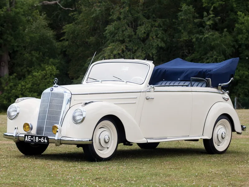 Mercedes-Benz W187 1951, открытый кузов, 1 поколение, W187 (04.1951 - 05.1953)