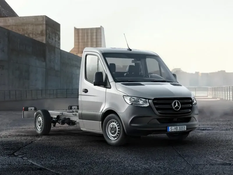 Mercedes-Benz Sprinter 2018, шасси, 3 поколение, VS30 (02.2018 - 03.2022)
