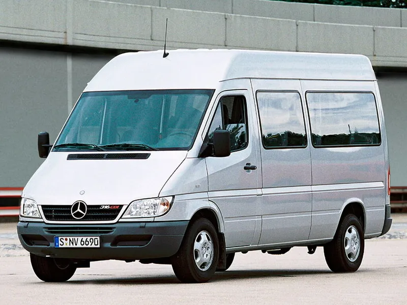 Mercedes-Benz Sprinter 2-й рестайлинг 2002, автобус, 1 поколение, T1N (09.2002 - 06.2006)