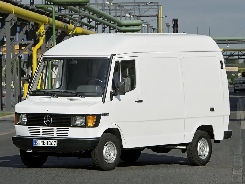 Mercedes-Benz T1 1977, цельнометаллический фургон, 1 поколение (04.1977 - 06.1995)