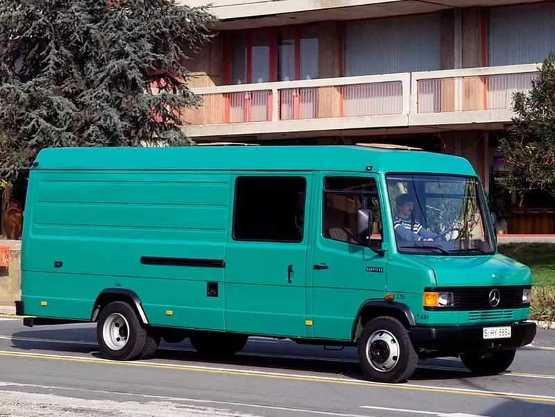 Mercedes-Benz T2 1986, цельнометаллический фургон, 2 поколение (06.1986 - 06.1996)