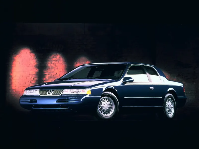 Mercury Cougar рестайлинг 1990, купе, 7 поколение (08.1990 - 07.1995)