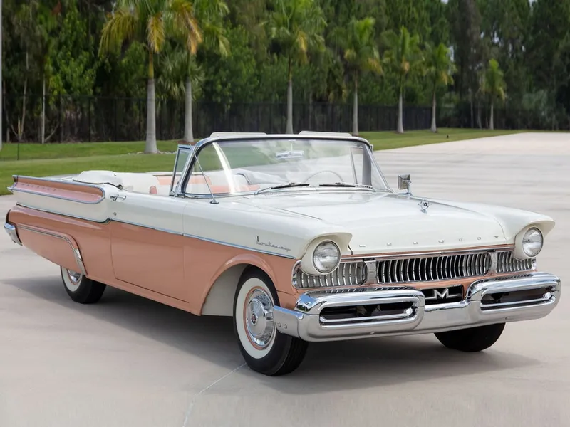 Mercury Monterey 1956, открытый кузов, 4 поколение (11.1956 - 10.1957)