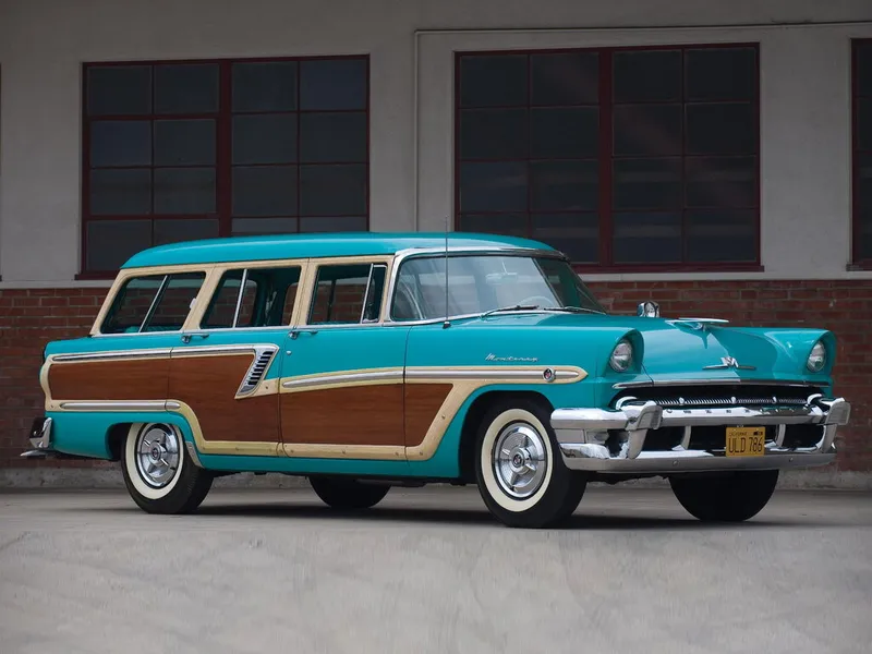Mercury Monterey рестайлинг 1955, универсал, 3 поколение (09.1955 - 11.1956)
