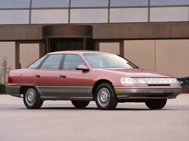Mercury Sable рестайлинг 1989, седан, 1 поколение (07.1989 - 06.1991)