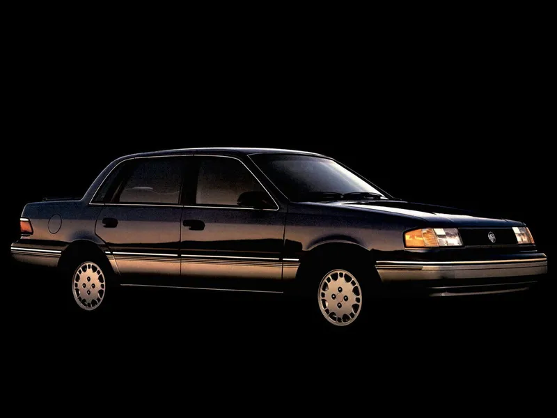 Mercury Topaz 1987, седан, 2 поколение (11.1987 - 08.1994)