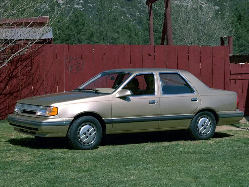Mercury Topaz рестайлинг 1985, седан, 1 поколение (11.1985 - 10.1987)