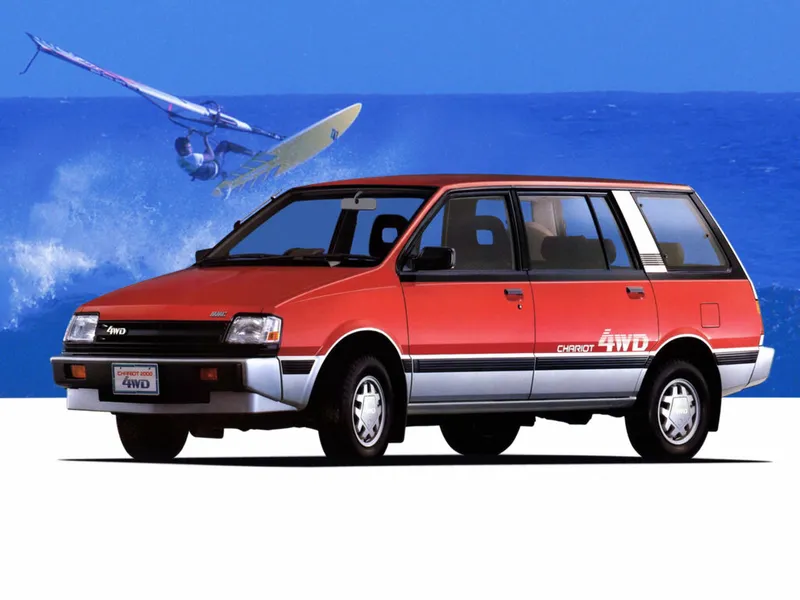 Mitsubishi Chariot рестайлинг 1984, минивэн, 1 поколение, D0 (05.1984 - 09.1988)