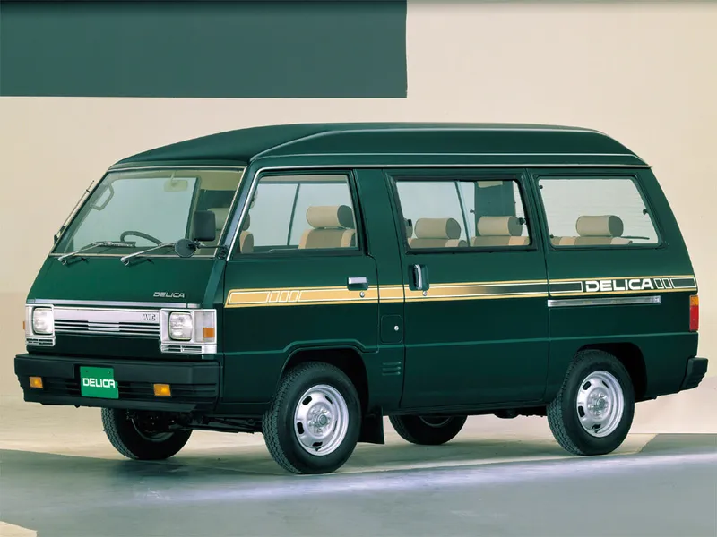 Mitsubishi Delica рестайлинг 1982, минивэн, 2 поколение (11.1982 - 05.1986)