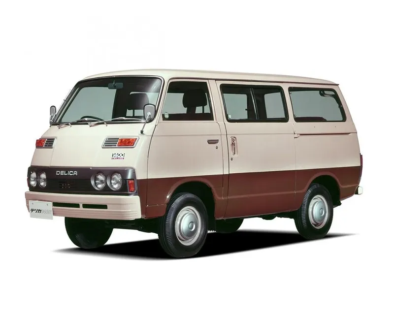 Mitsubishi Delica 2-й рестайлинг 1974, минивэн, 1 поколение (11.1974 - 05.1979)