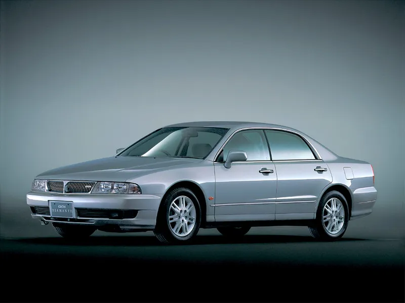 Mitsubishi Diamante 2-й рестайлинг 1999, седан, 2 поколение, F3#A (09.1999 - 11.2005)