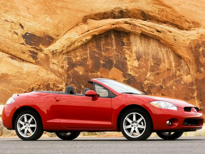 Mitsubishi Eclipse 2007, открытый кузов, 4 поколение, 4G (01.2007 - 02.2008)