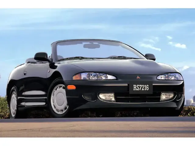 Mitsubishi Eclipse 1996, открытый кузов, 2 поколение, 2G (05.1996 - 04.1997)