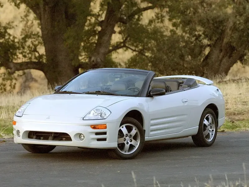 Mitsubishi Eclipse рестайлинг 2003, открытый кузов, 3 поколение, 3G (03.2003 - 12.2006)