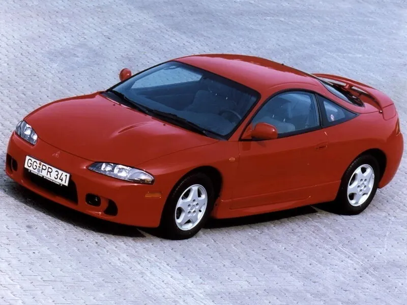 Mitsubishi Eclipse рестайлинг 1997, купе, 2 поколение (05.1997 - 08.1999)