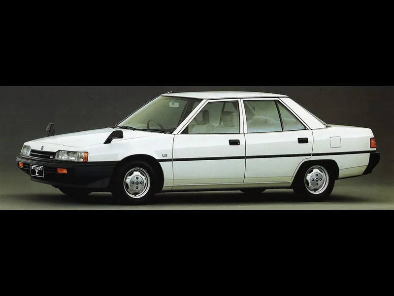 Mitsubishi Eterna рестайлинг 1986, седан, 3 поколение (02.1986 - 01.1988)