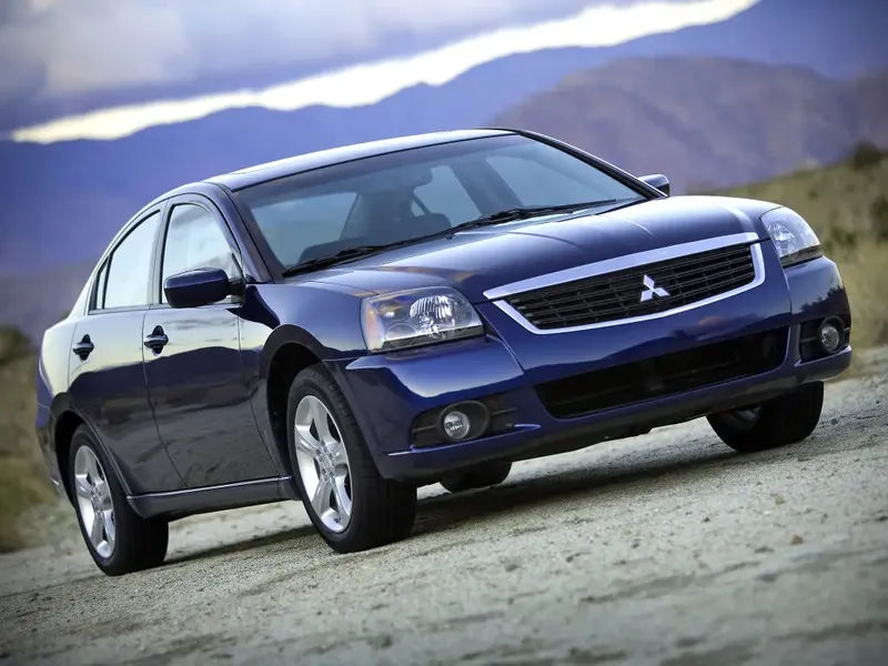 Mitsubishi Galant 2-й рестайлинг 2008, седан, 9 поколение (03.2008 - 08.2012)